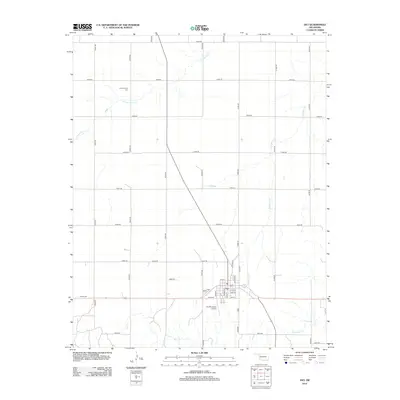 2012 Map of Vici, 2012 Print