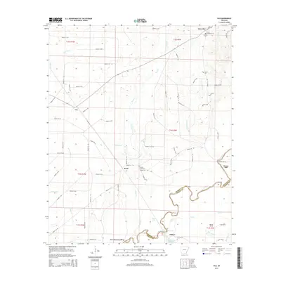 2014 Map of Vick, 2014 Print