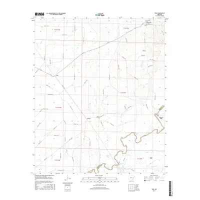 2017 Map of Vick, 2017 Print