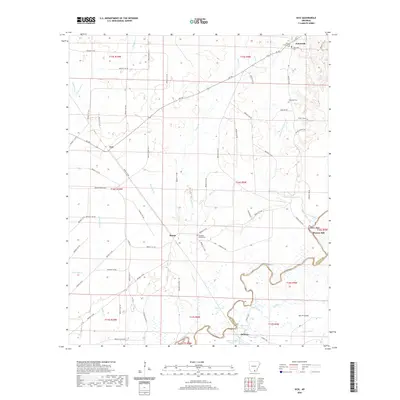 2020 Map of Vick, 2020 Print