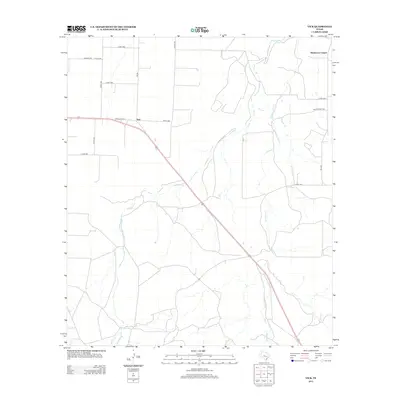 2012 Map of Vick, 2012 Print