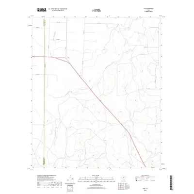 2019 Map of Vick, 2019 Print