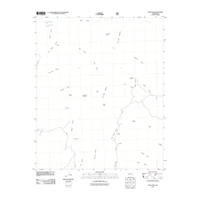 2011 Map of Vicks Peak, 2011 Print