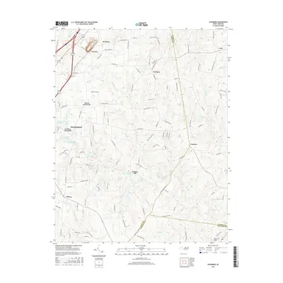 2016 Map of Vicksboro, 2016 Print