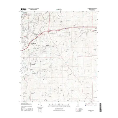 2015 Map of Vicksburg East, 2015 Print