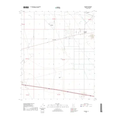 2018 Map of Vicksburg, 2018 Print