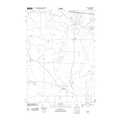 2010 Map of Victor, 2010 Print