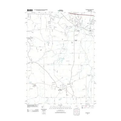 2013 Map of Victor, 2013 Print