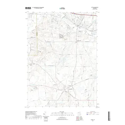 2019 Map of Victor, 2019 Print