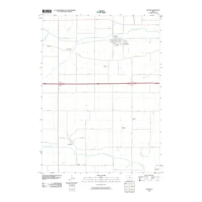 2010 Map of Victor, 2010 Print