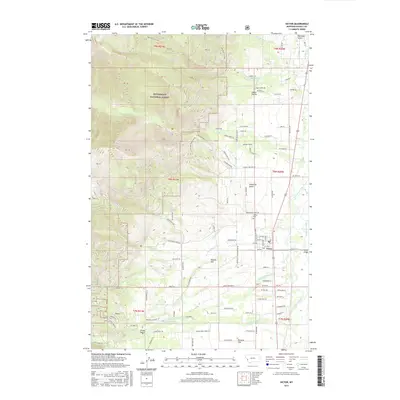 2017 Map of Victor, 2017 Print