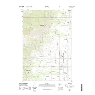 2020 Map of Victor, 2020 Print