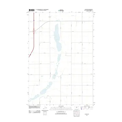 2012 Map of Victor, 2012 Print
