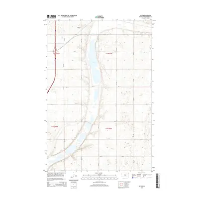 2015 Map of Victor, 2015 Print