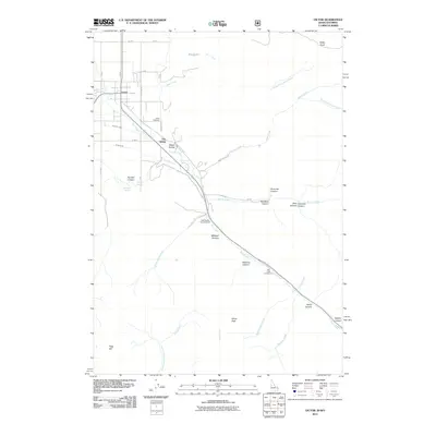 2011 Map of Victor, 2011 Print