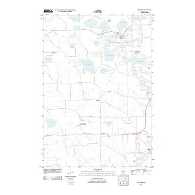 2010 Map of Victoria, 2010 Print