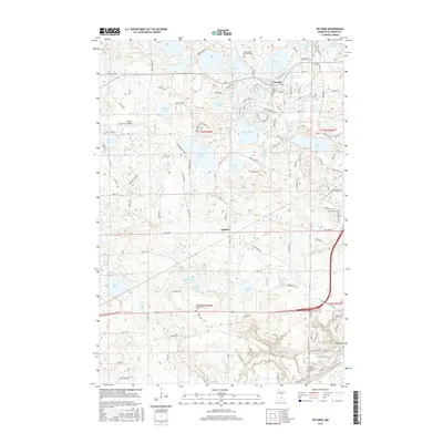 2016 Map of Victoria, 2016 Print
