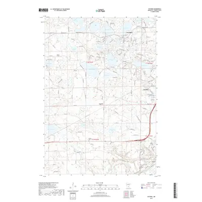 2019 Map of Victoria, 2019 Print