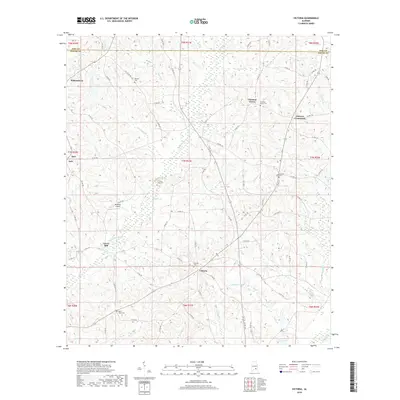2018 Map of Victoria, 2018 Print