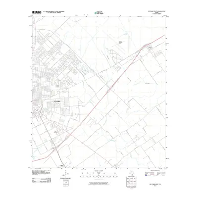 2010 Map of Victoria East, 2010 Print