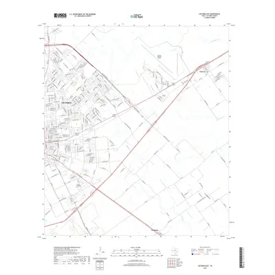 2019 Map of Victoria East, 2019 Print