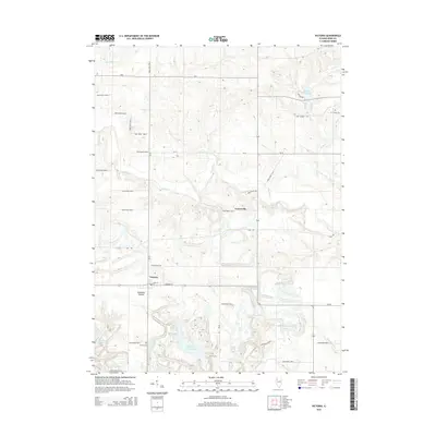 2015 Map of Victoria, 2015 Print
