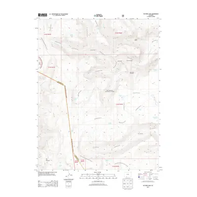 2013 Map of Victoria Lake, 2013 Print