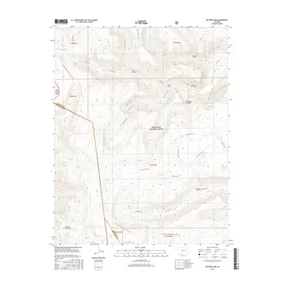 2016 Map of Victoria Lake, 2016 Print