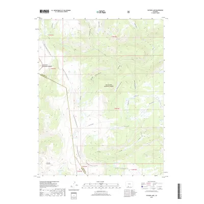 2019 Map of Victoria Lake, 2019 Print