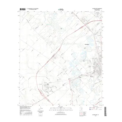 2016 Map of Victoria West, 2016 Print