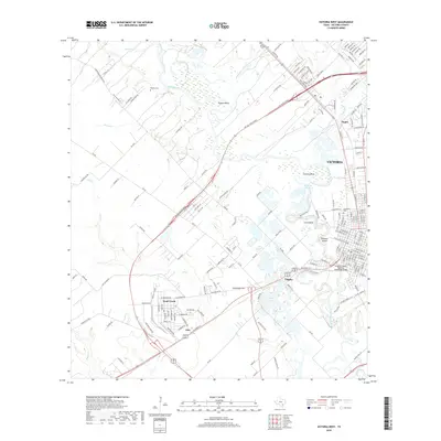 2019 Map of Victoria West, 2019 Print