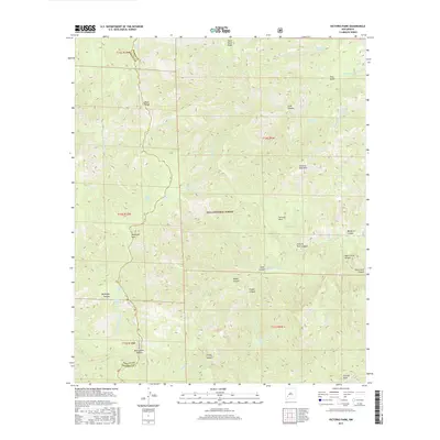 2017 Map of Victorio Park, 2017 Print