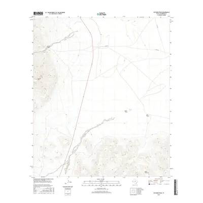 2016 Map of Victorio Peak, 2016 Print