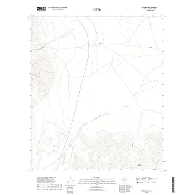 2019 Map of Victorio Peak, 2019 Print
