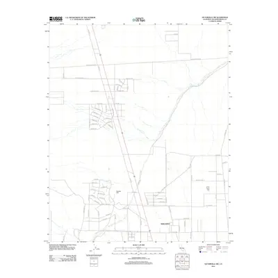 2012 Map of Victorville NW, 2012 Print