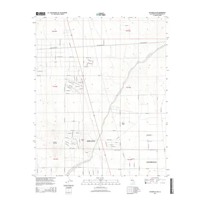 2015 Map of Victorville NW, 2015 Print