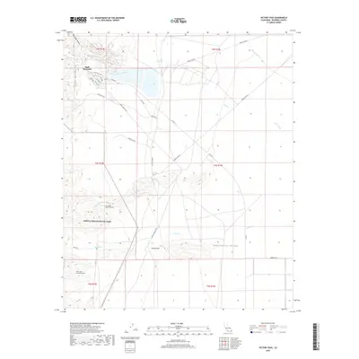 2018 Map of Victory Pass, 2018 Print