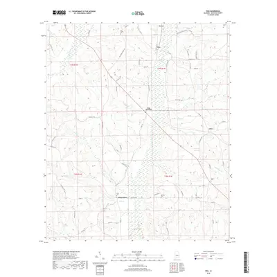 2018 Map of Vida, 2018 Print