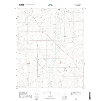 2020 Map of Vida, 2020 Print