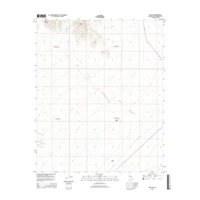 2015 Map of Vidal NW, 2015 Print