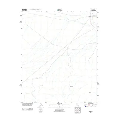 2012 Map of Vidal, 2012 Print