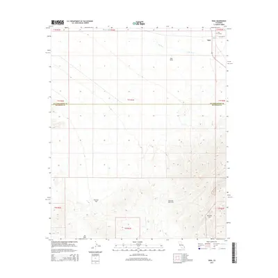 2015 Map of Vidal, 2015 Print