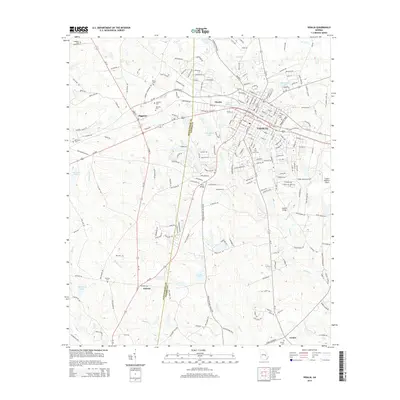 2014 Map of Vidalia, 2014 Print