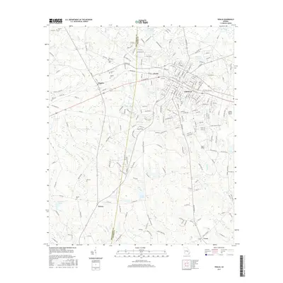 2017 Map of Vidalia, 2017 Print