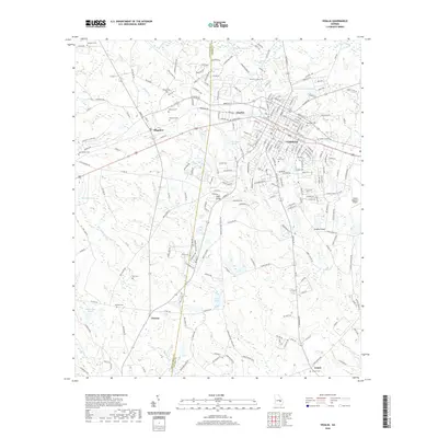2020 Map of Vidalia, 2020 Print