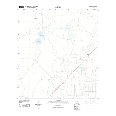 2010 Map of Vidaurri, 2010 Print