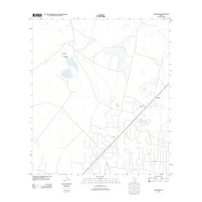 2013 Map of Vidaurri, 2013 Print