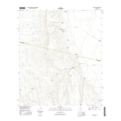 2016 Map of Vieja Pass, 2016 Print
