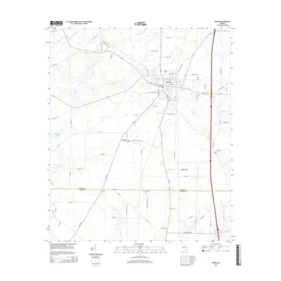 2014 Map of Vienna, 2014 Print