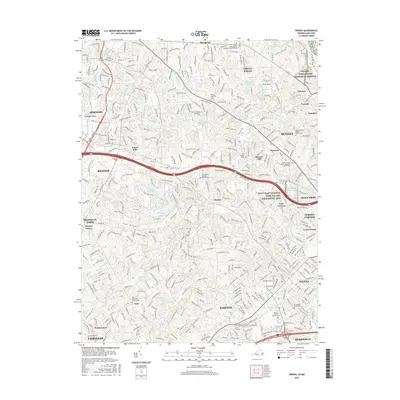 2016 Map of Vienna, 2016 Print